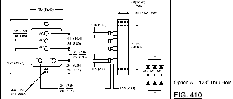 Sensitron - Standard Bridge Rectifiers